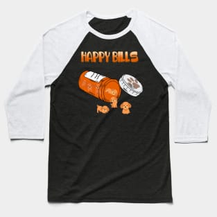 Happy Pills Poodles,Miniature Poodles Dog Owner Baseball T-Shirt